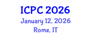 International Conference on Polymers and Composites (ICPC) January 12, 2026 - Rome, Italy