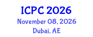 International Conference on Polymers and Composites (ICPC) November 08, 2026 - Dubai, United Arab Emirates