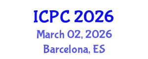 International Conference on Polymers and Composites (ICPC) March 02, 2026 - Barcelona, Spain