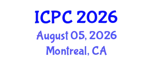 International Conference on Polymers and Composites (ICPC) August 05, 2026 - Montreal, Canada