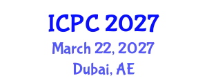 International Conference on Polymers and Composites (ICPC) March 22, 2027 - Dubai, United Arab Emirates