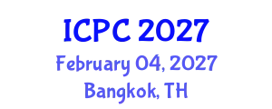 International Conference on Polymers and Composites (ICPC) February 04, 2027 - Bangkok, Thailand