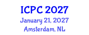 International Conference on Polymers and Composites (ICPC) January 21, 2027 - Amsterdam, Netherlands