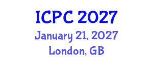 International Conference on Polymers and Composites (ICPC) January 21, 2027 - London, United Kingdom