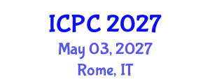 International Conference on Polymers and Composites (ICPC) May 03, 2027 - Rome, Italy