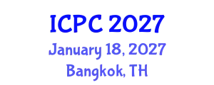 International Conference on Polymers and Composites (ICPC) January 18, 2027 - Bangkok, Thailand