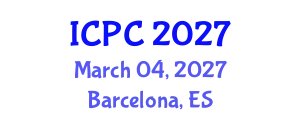 International Conference on Polymers and Composites (ICPC) March 04, 2027 - Barcelona, Spain