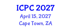 International Conference on Polymers and Composites (ICPC) April 15, 2027 - Cape Town, South Africa