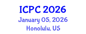 International Conference on Polymers and Composites (ICPC) January 05, 2026 - Honolulu, United States