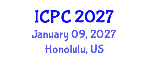 International Conference on Polymers and Composites (ICPC) January 09, 2027 - Honolulu, United States