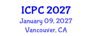 International Conference on Polymers and Composites (ICPC) January 09, 2027 - Vancouver, Canada