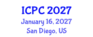International Conference on Polymers and Composites (ICPC) January 16, 2027 - San Diego, United States
