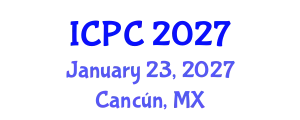International Conference on Polymers and Composites (ICPC) January 23, 2027 - Cancún, Mexico