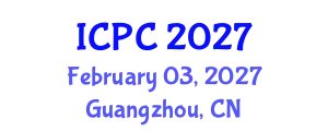 International Conference on Polymers and Composites (ICPC) February 03, 2027 - Guangzhou, China