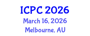 International Conference on Polymers and Composites (ICPC) March 16, 2026 - Melbourne, Australia