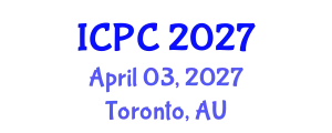 International Conference on Polymers and Composites (ICPC) April 03, 2027 - Toronto, Australia
