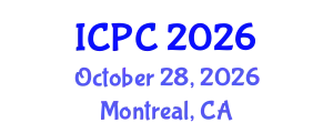 International Conference on Polymers and Composites (ICPC) October 28, 2026 - Montreal, Canada