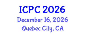 International Conference on Polymers and Composites (ICPC) December 16, 2026 - Quebec City, Canada