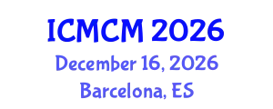 International Conference on Mechanics of Composite Materials (ICMCM) December 16, 2026 - Barcelona, Spain