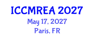 International Conference on Composite Materials and Renewable Energy Applications (ICCMREA) May 17, 2027 - Paris, France