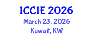 International Conference on Computers and Industrial Engineering (ICCIE) March 23, 2026 - Kuwait, Kuwait