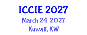 International Conference on Computers and Industrial Engineering (ICCIE) March 24, 2027 - Kuwait, Kuwait