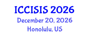 International Conference on Computational Intelligence in Security Information Systems (ICCISIS) December 20, 2026 - Honolulu, United States
