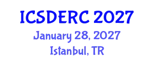 International Conference on Seismic Design of Earthquake Resilient Cities (ICSDERC) January 28, 2027 - Istanbul, Turkey