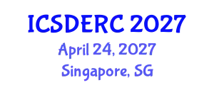 International Conference on Seismic Design of Earthquake Resilient Cities (ICSDERC) April 24, 2027 - Singapore, Singapore