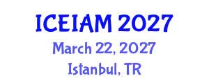International Conference on Environmental, Industrial and Applied Microbiology (ICEIAM) March 22, 2027 - Istanbul, Turkey