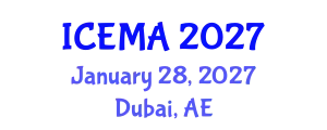 International Conference on Engineering Mathematics and Applications (ICEMA) January 28, 2027 - Dubai, United Arab Emirates