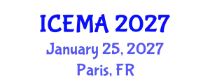 International Conference on Engineering Mathematics and Applications (ICEMA) January 25, 2027 - Paris, France
