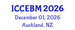 International Conference on Civil Engineering and Building Materials (ICCEBM) December 01, 2026 - Auckland, New Zealand