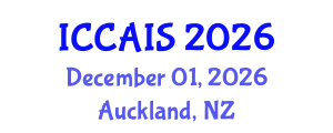 International Conference on Control, Automation and Information Sciences (ICCAIS) December 01, 2026 - Auckland, New Zealand
