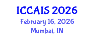International Conference on Control, Automation and Information Sciences (ICCAIS) February 16, 2026 - Mumbai, India