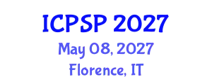 International Conference on Pharmaceutical Sciences and Pharmacology (ICPSP) May 08, 2027 - Florence, Italy