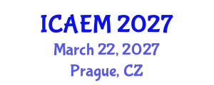 International Conference on Agribusiness Economics and Management (ICAEM) March 22, 2027 - Prague, Czechia