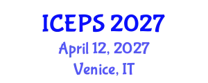International Conference on Education, Psychology and Society (ICEPS) April 12, 2027 - Venice, Italy