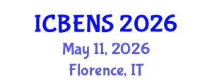 International Conference on Biological Engineering and Natural Sciences (ICBENS) May 11, 2026 - Florence, Italy
