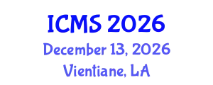 International Conference on Maritime Science (ICMS) December 13, 2026 - Vientiane, Laos