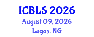 International Conference on Biological and Life Sciences (ICBLS) August 09, 2026 - Lagos, Nigeria