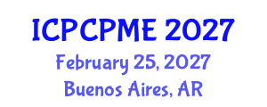International Conference on Physical Coastal Processes, Management and Engineering (ICPCPME) February 25, 2027 - Buenos Aires, Argentina