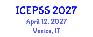 International Conference on Education, Psychology and Social Sciences (ICEPSS) April 12, 2027 - Venice, Italy