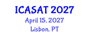 International Conference on Aerospace Sciences and Aviation Technology (ICASAT) April 15, 2027 - Lisbon, Portugal