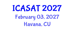 International Conference on Aerospace Sciences and Aviation Technology (ICASAT) February 03, 2027 - Havana, Cuba