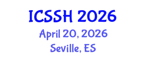 International Conference on Social Science and Humanity (ICSSH) April 20, 2026 - Seville, Spain