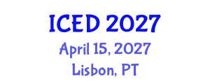 International Conference on Education and Development (ICED) April 15, 2027 - Lisbon, Portugal