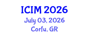 International Conference on Information and Management (ICIM) July 03, 2026 - Corfu, Greece