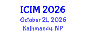 International Conference on Information and Management (ICIM) October 21, 2026 - Kathmandu, Nepal