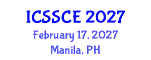 International Conference on Social Studies, Communication and Education (ICSSCE) February 17, 2027 - Manila, Philippines